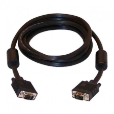 WIRETEK kábel VGA monitor Összekötő 5m, Male/Male, Árnyékolt - PV13E-5 audió/videó kellék, kábel és adapter