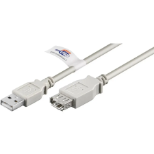 WIRETEK USB Hosszabbító Szürke 5m WUCBE-5 kábel és adapter