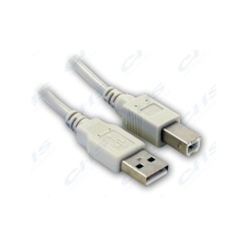 WIRETEK WIRETEK kábel USB Összekötő A-B, 1.8m, Male/Male kábel és adapter