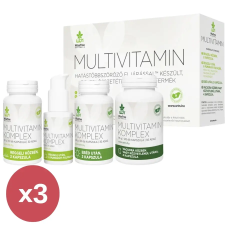 Wise Tree Naturals  (WTN) MULTIVITAMIN KOMPLEX TRIO vitamin és táplálékkiegészítő