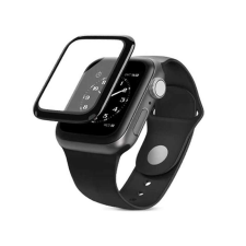 WIWU Apple Watch kijelzővédő üvegfólia 38 mm 1/2/3-as sorozat - Fekete okosóra kellék