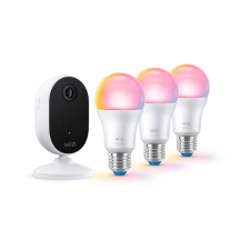 WiZ Otthoni felügyelet kezdőkészlet (1 db kamera + 3 db LED izzó) megfigyelő kamera