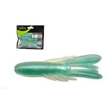 Wizard BASS GRUB CLEAR-GREEN 7CM 5PCS/BAG csali