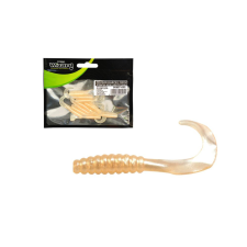 Wizard HARPEX TWIST PEACH 4CM 10PCS/BAG horog