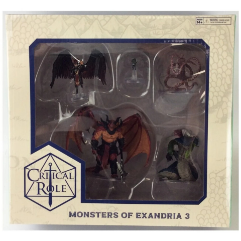 Wizk!ds Critical Role: Monsters of Exandria 3 kalandjáték figura szett ...