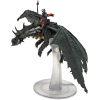Wizk!ds D&D Idols Of The Realms - Dragonlance: Shadow of the Dragon Queen Young Black Dragon és Black Dragon Rider kalandjáték figura szett