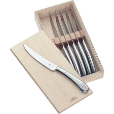 WMF 1289616046 6 db Rozsdamentes acél Steak kés (12.8961.6046) tányér és evőeszköz