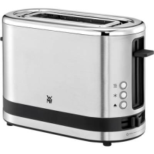 WMF Toaster Kenyérpirító Beépített zsemle feltéttel Nemesacél, Fekete (0414100011) (0414100011) kenyérpirító