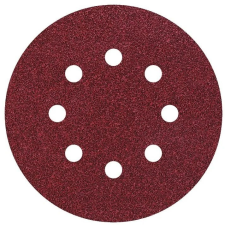  WOLFCRAFT - Öntapadós csiszolókorong, szemcseméret 80, 5db, 125mm (4006885207004) barkácsgép tartozék