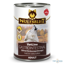 Wolfsblut VetLine Gastrointestinal Kacsa Édesburgonyával Konzerv nedves kutyatáp 395 g kutyaeledel