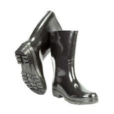 Wolker Csizma PVC férfi rövid szárú fekete 46