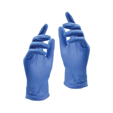 Wolker Kesztyű egyszer használatos latex nitril kék L 200db