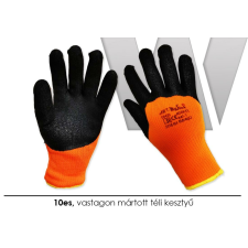Wolker Kesztyű mártott téli, latex bevonattal Art Master XL/10-es védőkesztyű