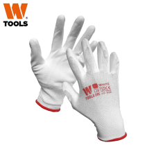 Wolker Kesztyű precíziós szerelő fehér M/8 WTools védőkesztyű
