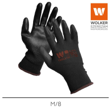 Wolker Kesztyű precíziós szerelő fekete M/8 WTools védőkesztyű