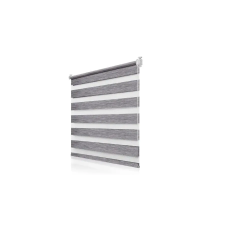  Woltu 80x150 cm sávos roló, dupla roló, zebra roló, fúrás nélkül, márványszürke lakástextília