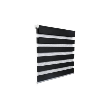  Woltu 85x150 cm sávos roló, dupla roló, zebra roló, fúrás nélkül, antracit lakástextília
