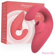 Womanizer Blend - hajlítható G-pont vibrátor és csiklóizgató (korall) vibrátorok