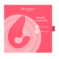 Womanizer Blend vibrátor, léghullámos csiklóizgatóval (korall) vibrátorok
