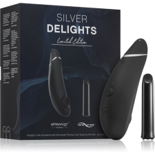 Womanizer Silver Delights Collection stimulátor és vibrátor 2 db vibrátorok