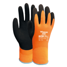 WONDER GRIP Kesztyű - szerelőkesztyű - TÉLI Latex - vízálló - TouchScreen  8/M