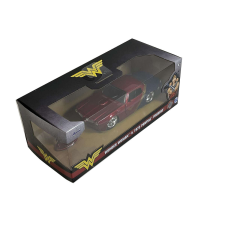  Wonder Woman &amp; 1972 Pontiac Firebird modell autó 1:32 makett