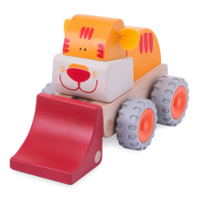 Wonderworld fa játék mini tigris rakodó fajáték