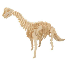 WoodCraft 3D fa mechanikus puzzle - Brachiosaurus fajáték