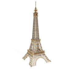 WoodCraft 3D fa mechanikus puzzle - Eiffel-torony nagy fajáték