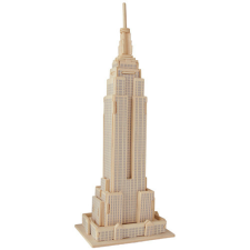 WoodCraft 3D fa mechanikus puzzle - Empire State Building fajáték