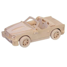 WoodCraft 3D fa mechanikus puzzle - nagy BMW cabrio fajáték