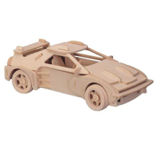 WoodCraft 3D fa mechanikus puzzle - nagy Ferrari fajáték