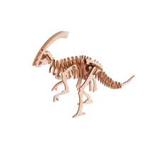 WoodCraft 3D fa mechanikus puzzle - Parasaurolophus kisebb fajáték