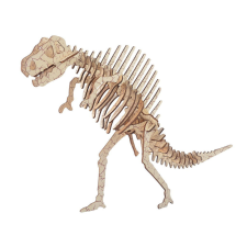 WoodCraft 3D fa mechanikus puzzle - Spinosaurus fajáték