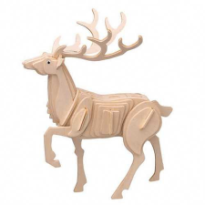 WoodCraft 3D fa mechanikus puzzle - szarvas fajáték