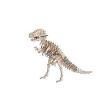 WoodCraft 3D fa mechanikus puzzle - Tyrannosaurus II. fajáték
