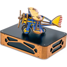  Wooden City limitált kiadású kétfedelű repülő 3D puzzle puzzle, kirakós
