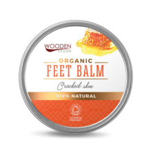 Wooden Spoon Bio lábápoló balzsam, 60ml (Elősegíti a száraz, a berepedezett sarkak gyógyulását,) lábápolás