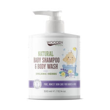 Wooden Spoon Natural baba sampon és tusfürdő - levendula 300ml tusfürdők