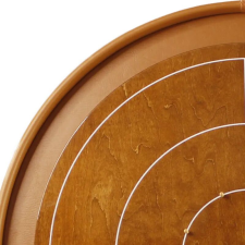 Woodestic Mini Crokinole Silver készlet - Dió , Konyak társasjáték