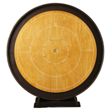 Woodestic Verseny Crokinole Bronze készlet - Gőzölt bükk , Étcsokoládé társasjáték