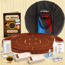 Woodestic Verseny Crokinole Gold készlet - Cseresznye / Cseresznye társasjáték
