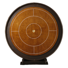 Woodestic Verseny Crokinole Silver készlet - Dió , Étcsokoládé társasjáték