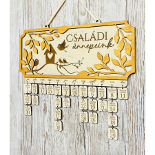 WoodKraft Családi öröknaptár - családi ünnepeink Biléták száma: 44 naptár, kalendárium
