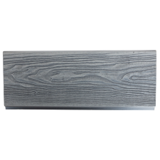 WoodL WPC kerítésléc Woodlook Emboss kerítéselem 361 cm hosszú Grafit kerítéselem kerítés deszka kerti bútor