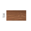 WoodL WPC kerítésléc Woodlook Emboss kerítéselem 580 cm hosszú Teak kerítéselem kerítés deszka