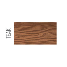 WoodL WPC kerítésléc Woodlook Emboss kerítéselem 580 cm hosszú Teak kerítéselem kerítés deszka kerti bútor