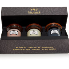 Woodwick ajándék szett 3× kis gyertya gyertya