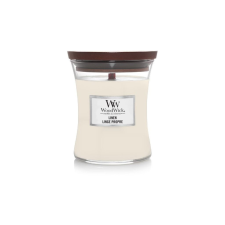 Woodwick Linen közepes gyertya (31881) gyertya