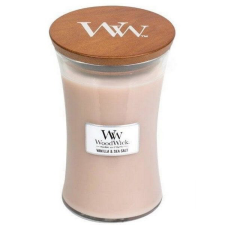Woodwick Vanilla & Sea Salt nagy illatgyertya 609,5g (93191E) gyertya